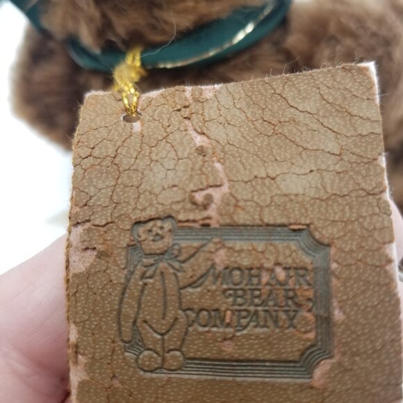 Vintage Mohair Bear Company "Bruno" Brown Bear limited edition. Only 900 made - Picture 4 of 6